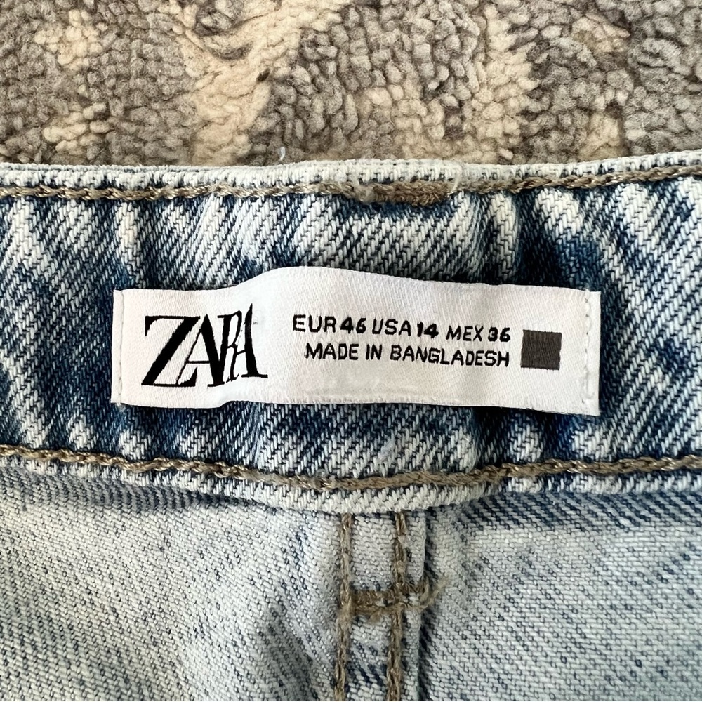 ZARA Jean Shorts light wash